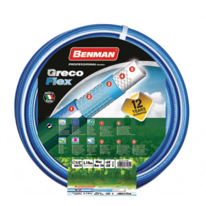 Furtun de gradina 1/2" de 15 ml Grecoflex 77160 Benman