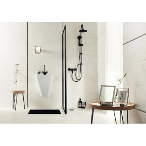 Gresie ORGANIC MATT WHITE STR portelanata, rectificata, interior-exterior, alb mat 59.8X59.8cm Tubadzin - Img 2