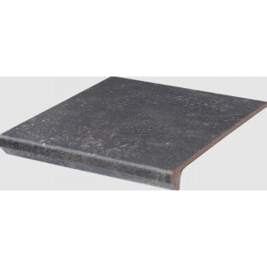 Gresie treapta cu buza VIANO ANTRACITE 30X33cm Paradyz