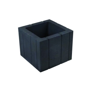 Jardiniera Cubo antracit Elpreco - Img 1