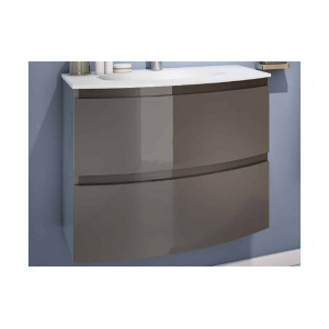 Mobilier baie cu lavoar Armonia grigio scuro 70cm Savini due