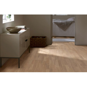 Parchet triplustratificat Stejar Helsinki Vanilla Matt 3S 13 mm, Karelia - Img 1