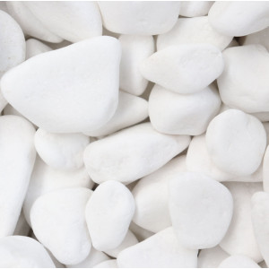 Pietricele PEBBLES THASOS albe 3-6cm - Img 1