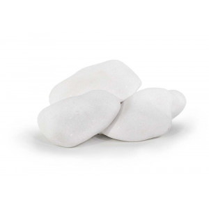 Pietricele PEBBLES THASOS albe 6-10cm