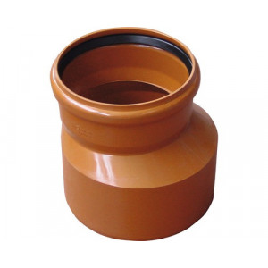 Reductie PVC orange pentru canalizare exterioara