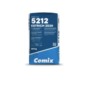 Sapa bruta interior/exterior 40kg/sac 5212 Estrich ZE 20 Cemix