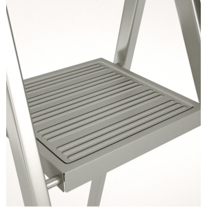 Scara aluminiu 1x4 trepte late cu urcare pe o parte 914 Alverosal - Img 3