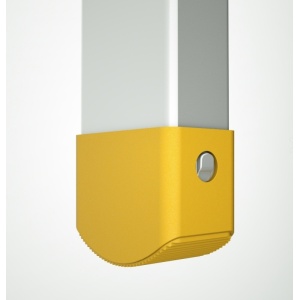 Scara aluminiu 1x6 trepte late cu urcare pe o parte 916 Alverosal - Img 2