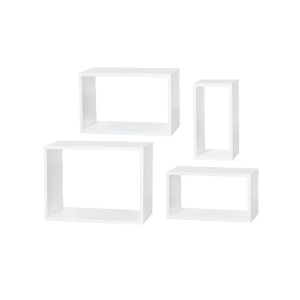 Set 4 rafturi de perete Windows Dolle