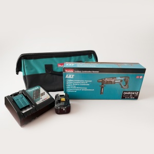 Set Ciocan rotopercutor LXT 18V cu incarcator si acumulator DHR241Z Makita - Img 1