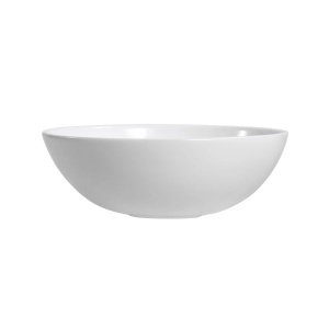 Set lavoar pe blat Elegance, alb, rotund, 38 x 38 x 13 cm, cu baterie lavoar inalta Slimmer, negru mat, H 32.2 cm - Img 7