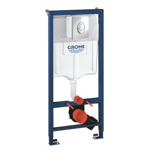 Set RAPID SL 3 în 1 cu clapeta SKATE AIR crom Grohe 38721001 - Img 1