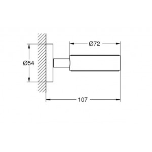 Suport pahar/sapuniera /dozator ESSENTIALS 40369001 Grohe - Img 2