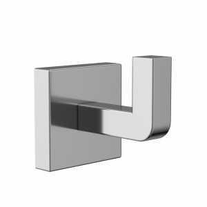 Suport prosop crom Cube Himark, tip cârlig