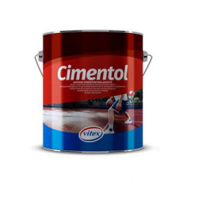 Vopsea pentru beton pe bază de solvent caramiziu 2.5L Vitex CIMENTOL 831