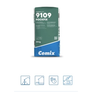 Adeziv pentru piatră naturală de format mare 25kg/sac 9109 Rockfix Cemix