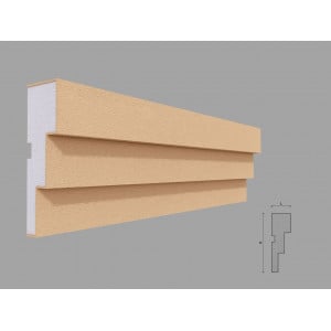 Ancadrament fereastra FP136 dimensiuni 125x40x2000mm - Img 1