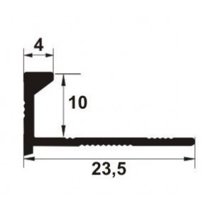 Bagheta PROLUX dreapta din aluminiu EDA107 - Img 3