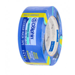 Banda mascare pentru exterior suprafete netede UV 30 zile - 48 mm x 50 m - Img 1
