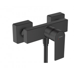 Baterie dus VERNIS SHAPE negru mat 71650670 Hansgrohe - Img 1