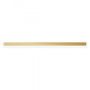 Brau GOLD MAT 2.3x59.8cm, interior, baie-bucatarie, rectificat, auriu mat, Tubadzin