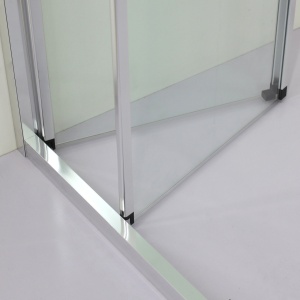 Cabina de dus patrata Recall cu usi pliabile, sticla 6 mm, 90 × 90 cm – Anahita - Img 2