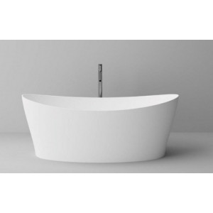 Cada freestanding ovala din compozit, POROS fara preaplin ventil click-clack inclus MRM601143161003 Cast Marble - Img 2