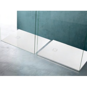 Cadita de dus patrata, SMC Stone, compozit, alba, 90 x 90 cm, Anahita - Img 4