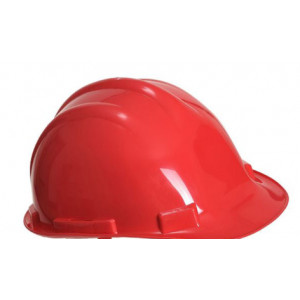 Casca protectie rosie
