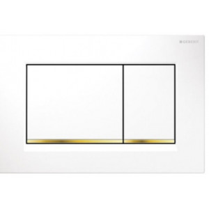 Clapeta actionare SIGMA 30 alb - auriu - alb 115.883.KK.1 - Img 1