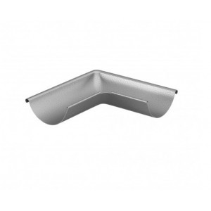 Coltar jgheab exterior pentru sistem pluvial Wetterbest, aluzinc, lucios, D 150 mm
