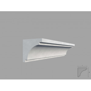 Cornisa masca galerie MBC07 dimensiuni 70x70x2000mm - Img 1