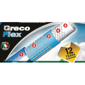 Furtun de gradina 1/2" de 15 ml Grecoflex 77160 Benman - Img 2