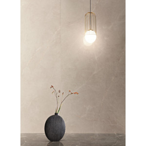 Gresie SHINESTONE WHITE POL rectificata, portelanata, interior, lucioasa 59.8x119.8cm Tubadzin