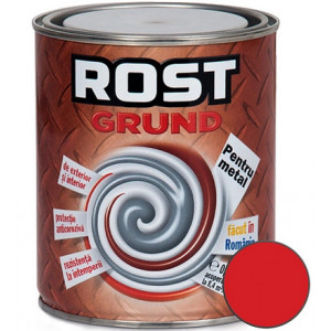 Grund pentru metal rosu oxid 0.7L Rost