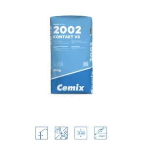 Mortar sprit pentru amorsarea tencuielilor pe bază de ciment 25kg/sac Cemix 2002 KONTAKT VS