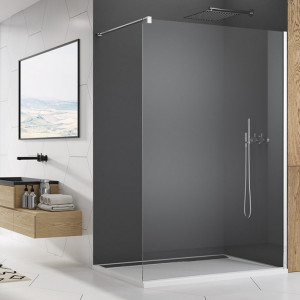 Paravan dus MARA CHROME WALK-IN 8MM 120x195cm