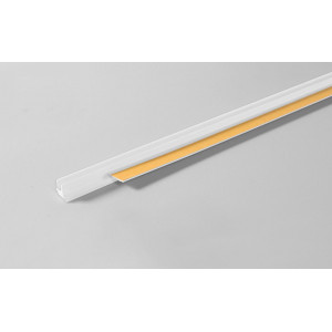 Profil pentru etansare ferestre din PVC alb 6mm fara plasa 2.5ml Profigips - Img 2