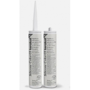 Silicon sanitar Alb 03 310ml SILICONE COLOR KERAKOLL