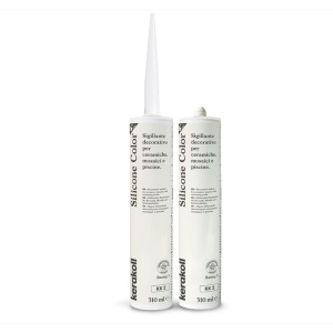 Silicon sanitar Alb KK2 310ml SILICONE COLOR KERAKOLL