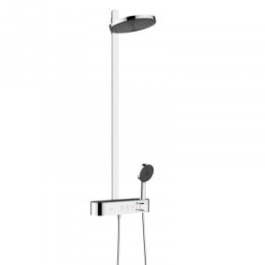 Sistem de dus Hansgrohe Pulsify S 260 2jet , cu baterie termostatata ShowerTablet Select 400, crom HAN24240000 - Img 1