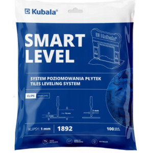 Sistem nivelare ceramica clipsuri 1 mm Kubala