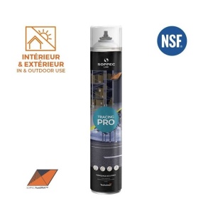 Spray marcaj Alb RAL 9016 750ml TRACING PRO Soppec
