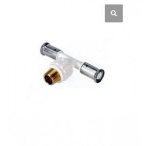 Teu presare Henco D20mm x 3/4" filet exterior