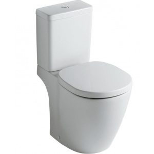 Vas WC cu rezervor și capac Soft Close, 66,5 x 36,5 x 78 cm, Cube Connect, Ideal Standard - Img 2
