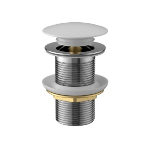 Ventil click-clack Slimmer Himark, alb, fara preaplin