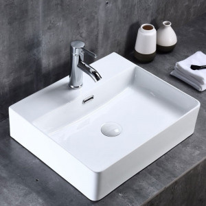 Ventil fara preaplin cu capac ceramic, alb Fluminia - Img 2