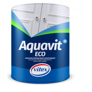 Vopsea email poliuretanic pe baza de apa Vitex AQUAVIT ECO alb satin 713ml baza de colorare