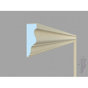 Ancadrament fereastra FP116 dimensiuni 120x40x2000mm - Img 3