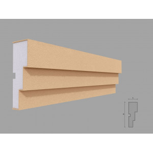 Ancadrament fereastra FP133 dimensiuni 115x40x2000mm - Img 1